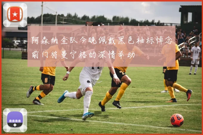 阿森纳全队今晚佩戴黑色袖标悼念前门将曼宁格的深情举动